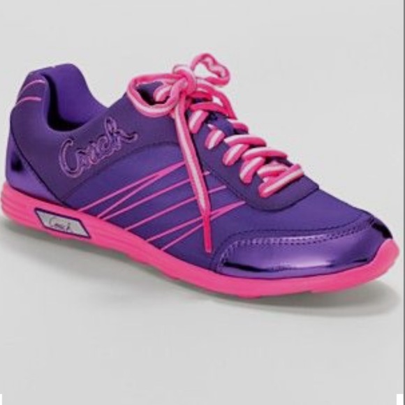 coach purple shoes